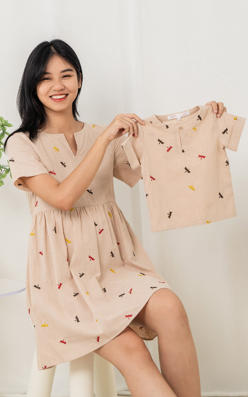 Karla Embroidered Kids Shirt