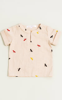 Karla Embroidered Kids Shirt