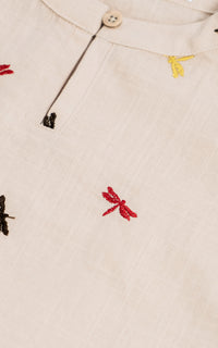 Karla Embroidered Kids Shirt