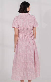 Kailani Nursing Dress in Red