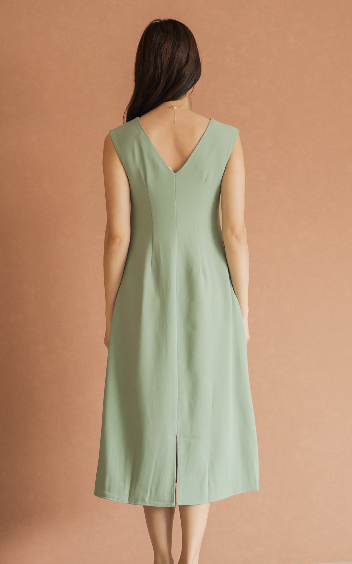Kali Classic Nursing Dress in Sage