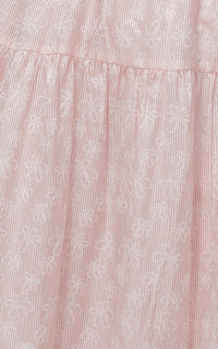Kendall Printed Nursing Dress in Pink