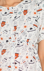 Kennedy Doodle Nursing Dress