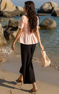 Sabrina Maternity Pants in Black (Petite)