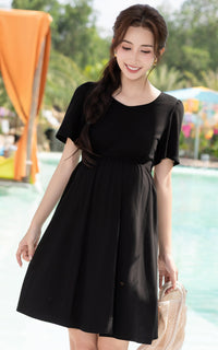 Leighton Curve Waistline Cotton Dress