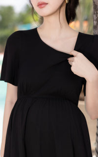 Leighton Curve Waistline Cotton Dress