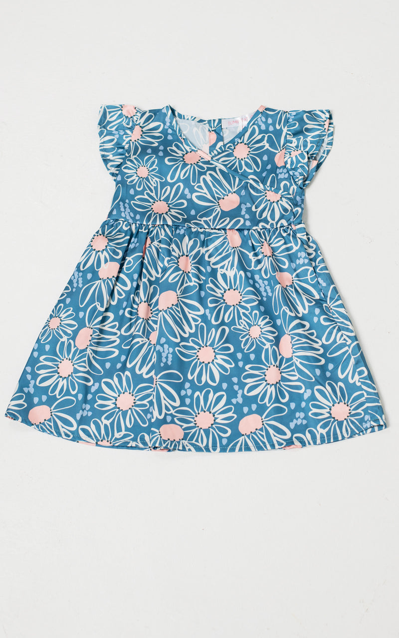 Lilly Printed Girl's Dress