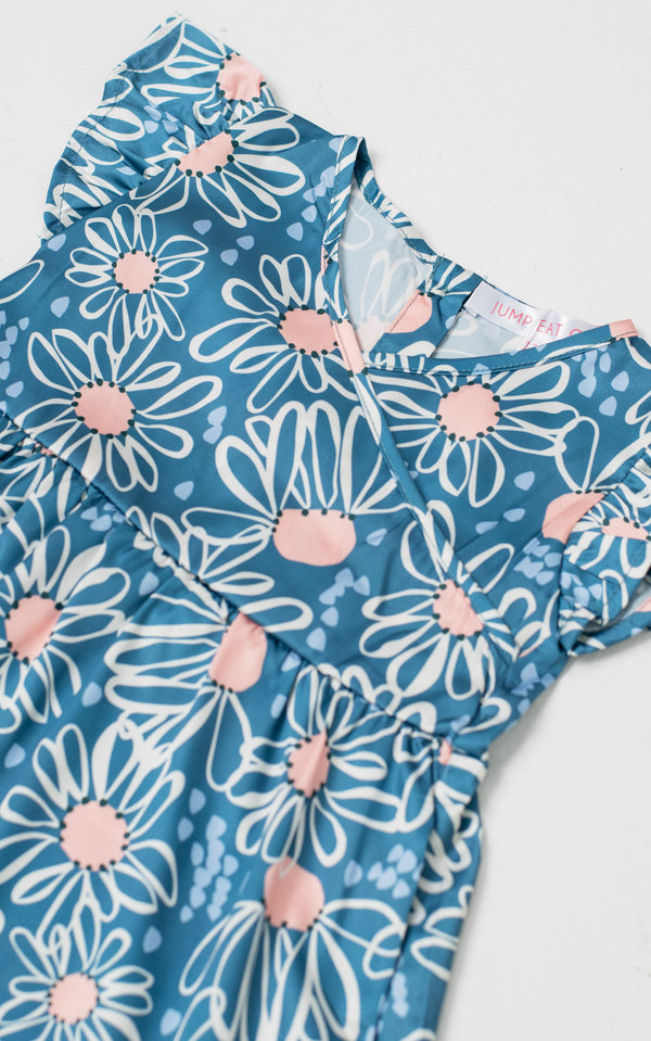 Lilly Printed Girl's Dress