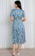 Lilly Printed Nursing Dress