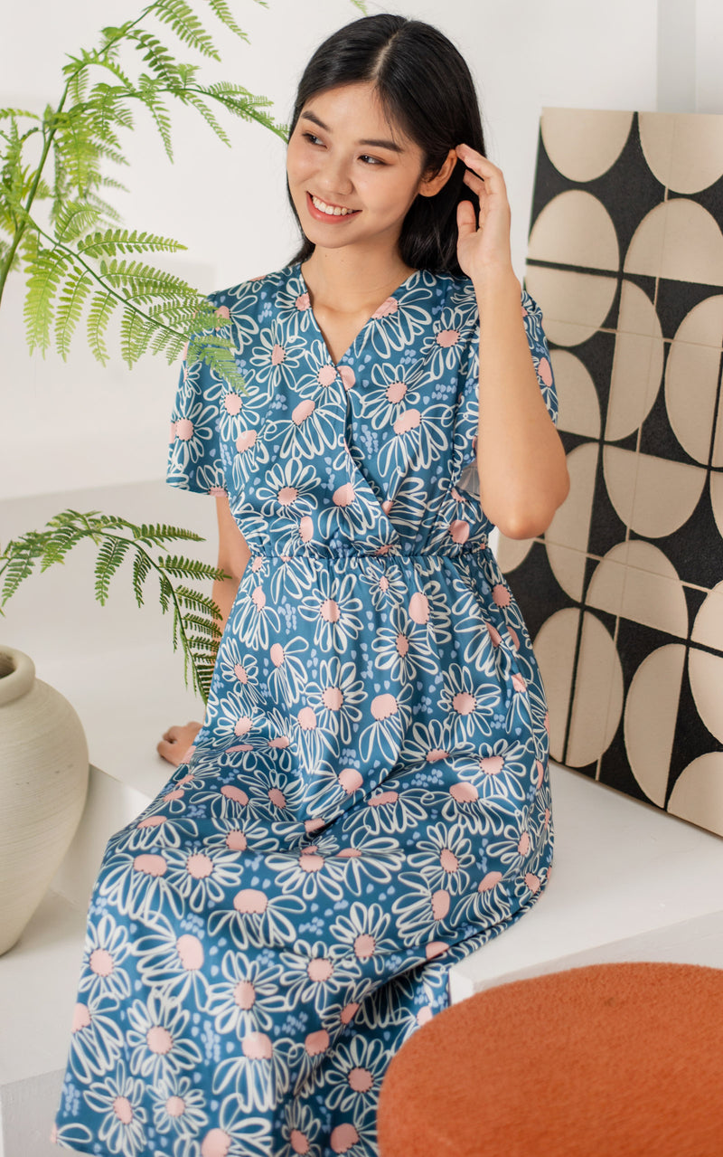 Lilly Printed Nursing Dress