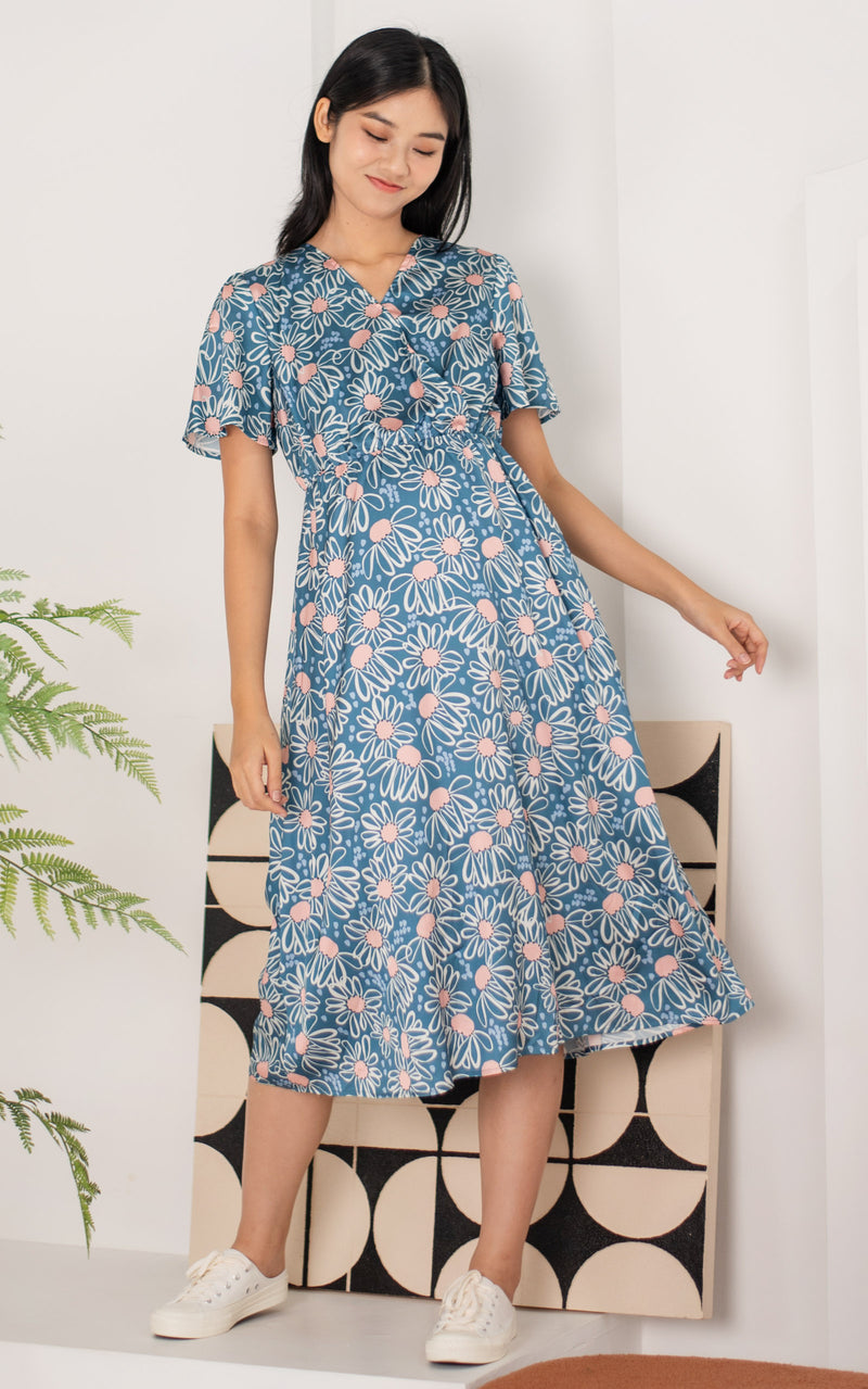 Lilly Printed Nursing Dress