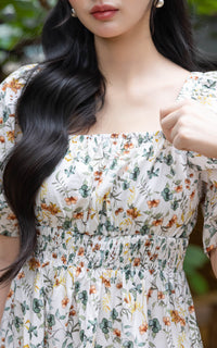 Lily Floral Frills Dress