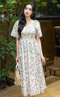 Lily Floral Frills Dress