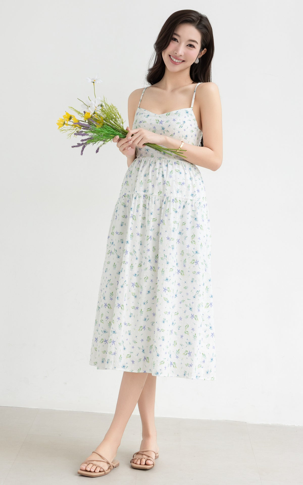 Lorelei Cotton Floral Nursing Dress