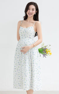 Lorelei Cotton Floral Nursing Dress