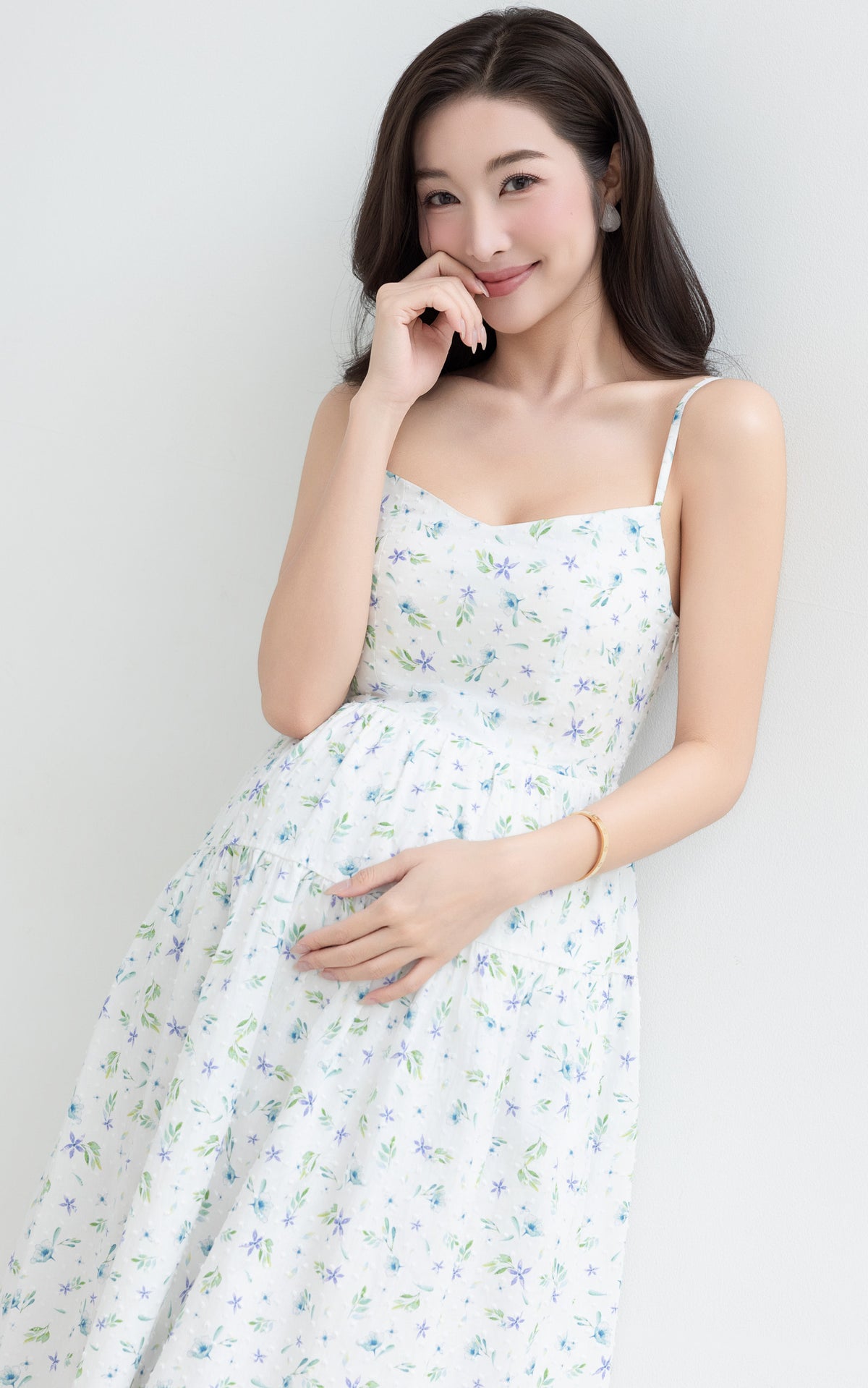 Lorelei Cotton Floral Nursing Dress