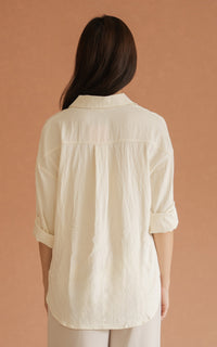 Lucille Oversized Nursing Shirt