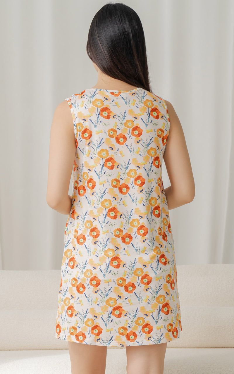 Madeline Floral Nursing Dress