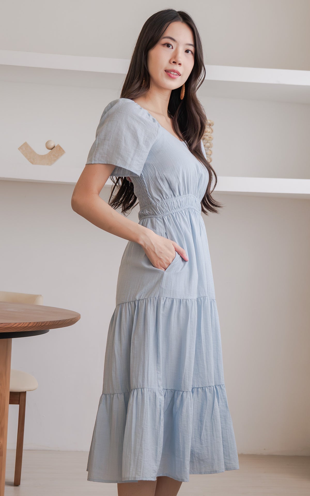 madilyn linen dress Madilyn Dress Pink / XL