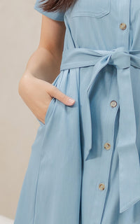 Nicole Denim Nursing Dress