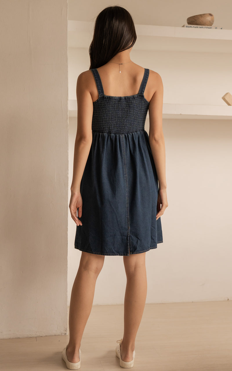 Ophelia Denim Nursing Dress