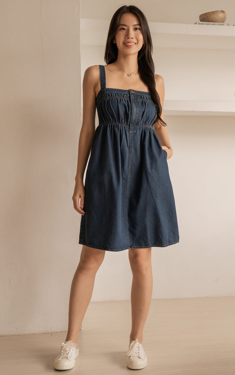 Ophelia Denim Nursing Dress