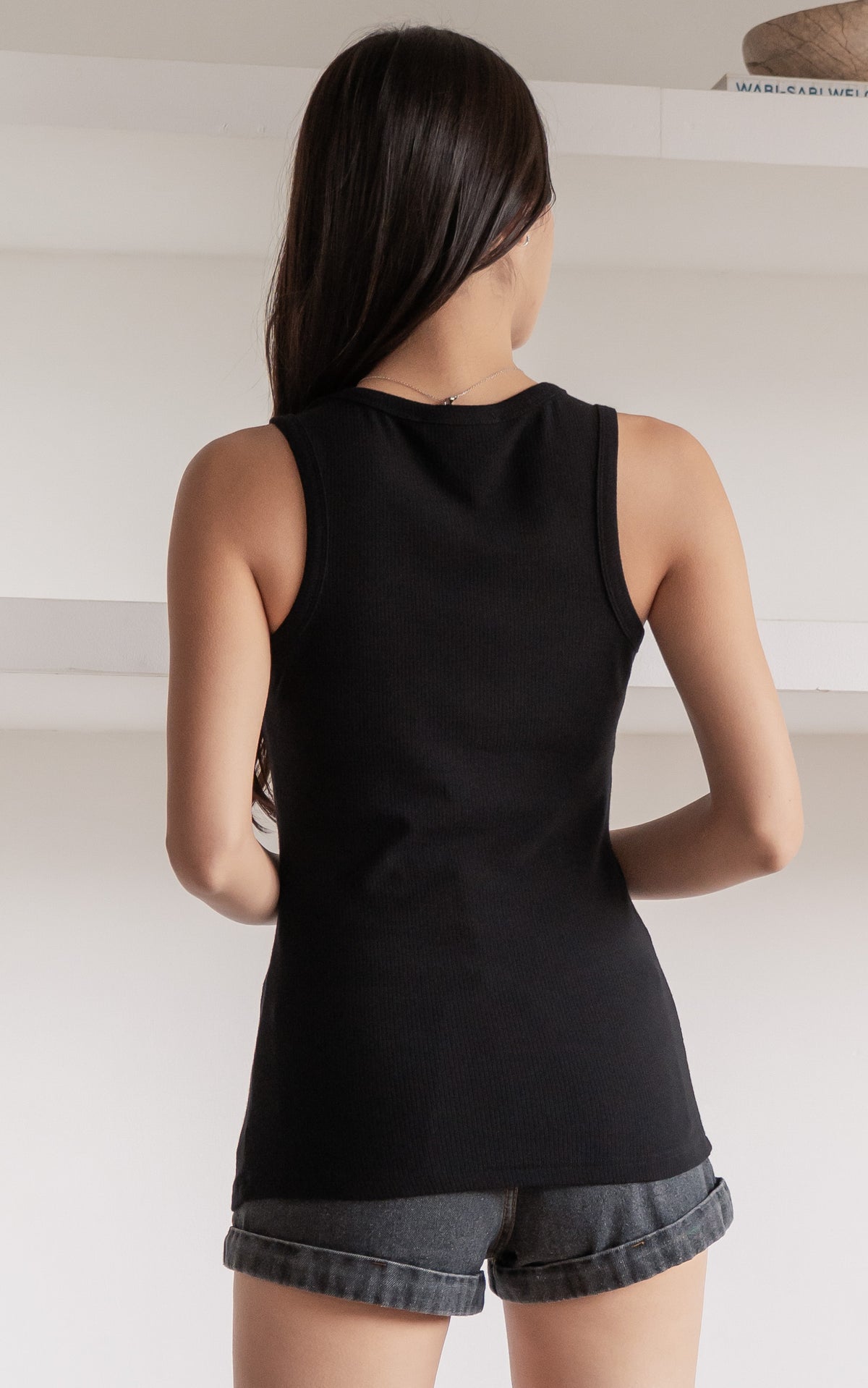 Palmer Knitted Nursing Top in Black