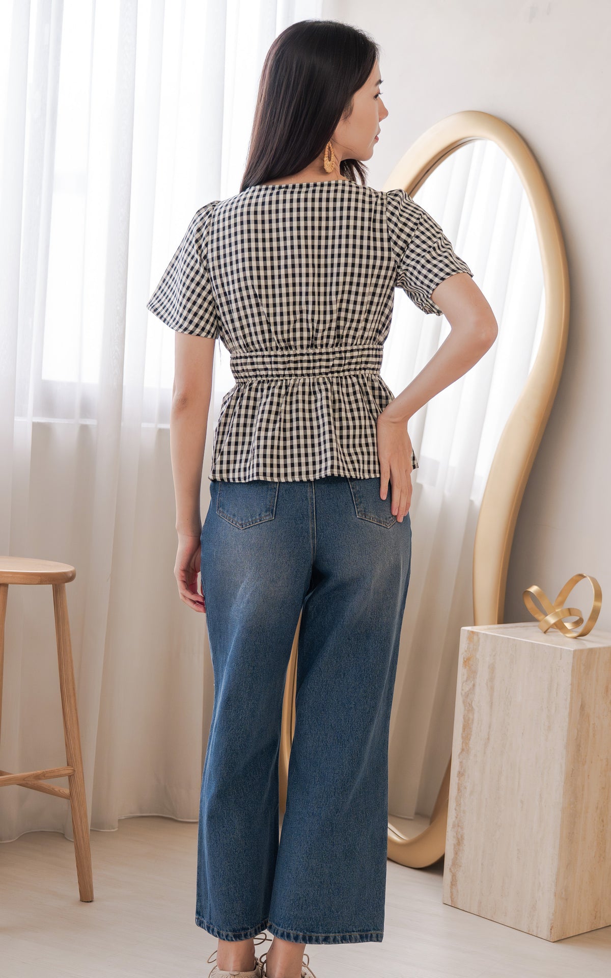 Emely Maternity Pant in Dark Blue