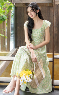 Rachel Floral Printed Dress