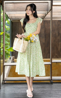 Rachel Floral Printed Dress