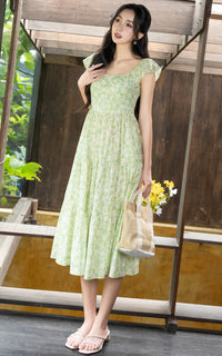 Rachel Floral Printed Dress