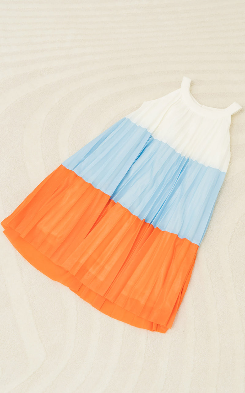 Raina Pleated Girl's Dress