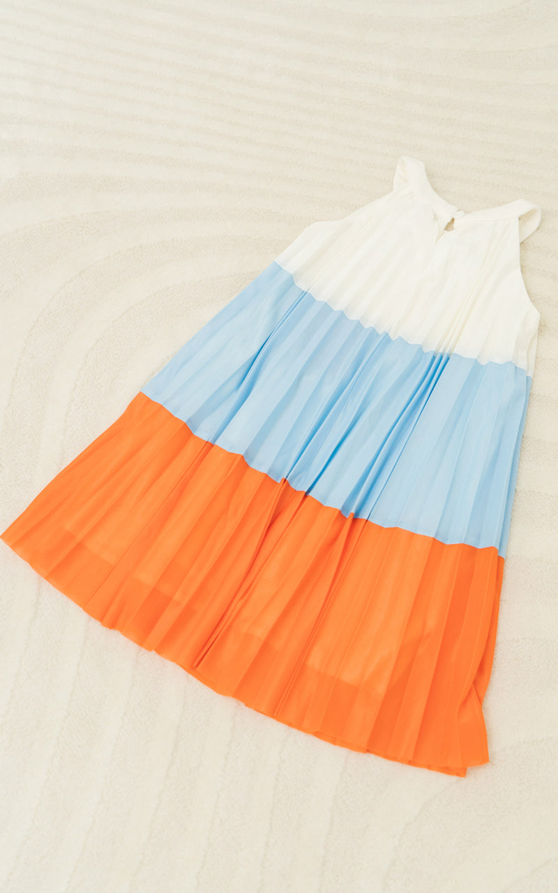 Raina Pleated Girl's Dress