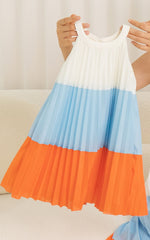 Raina Pleated Girl's Dress