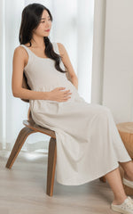 Rosalie Nursing Dress in White