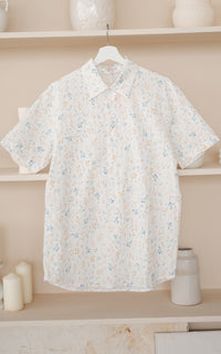 Rowane Floral Men Short Sleeves Shirt