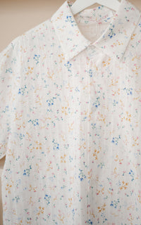 Rowane Floral Men Short Sleeves Shirt