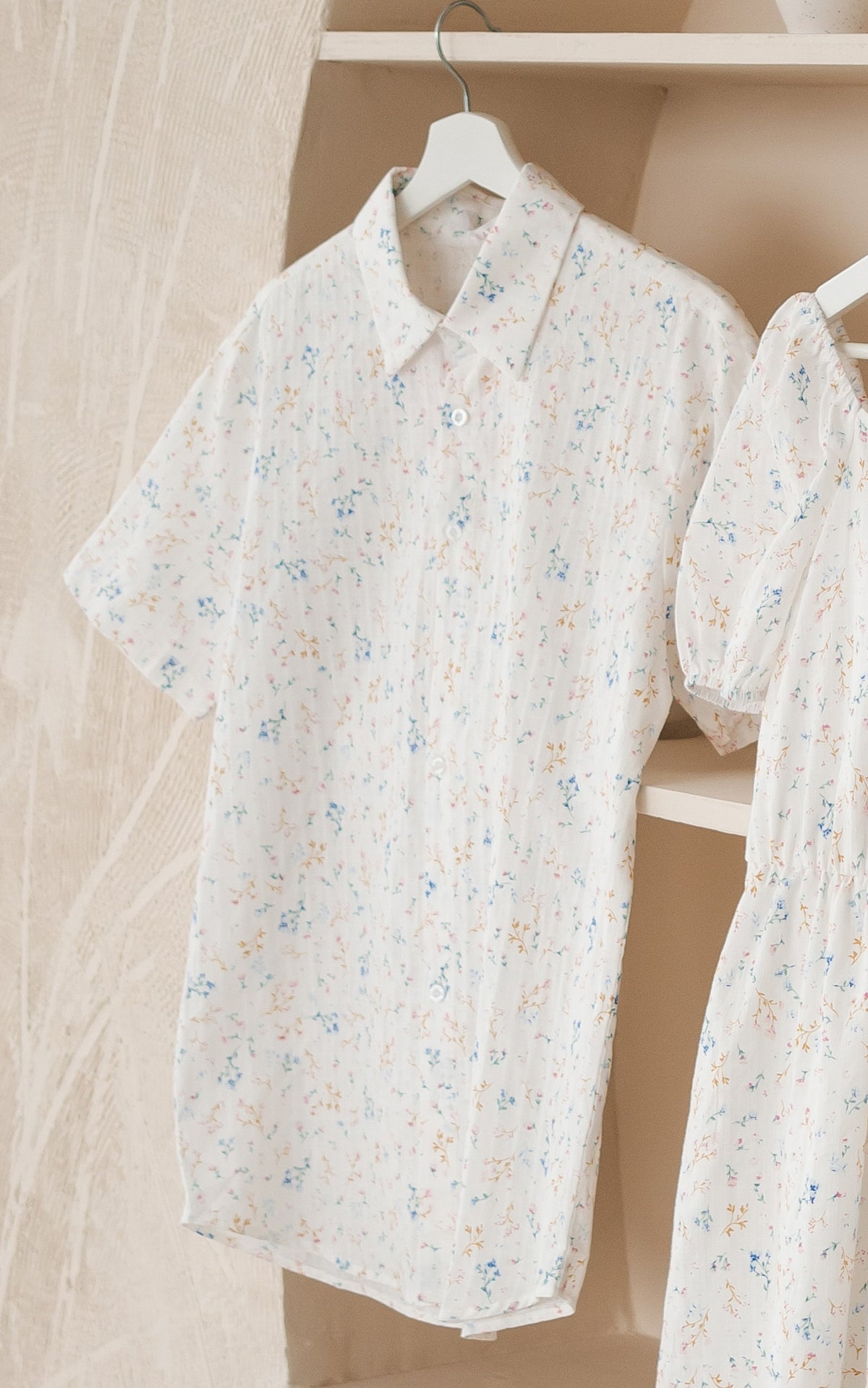 Rowane Floral Men Short Sleeves Shirt