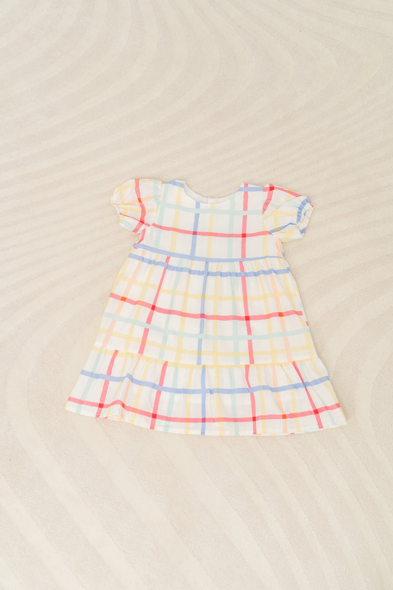 Ruby Plaid Girl Dress