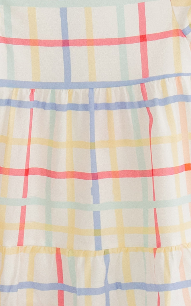 Ruby Plaid Girl Dress