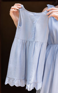 Ruffles Lace Girl Dress