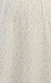 Salem Floral Nursing Dress in Brown