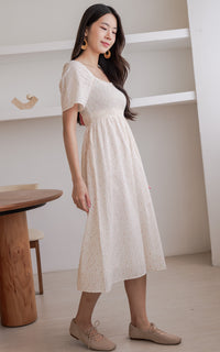 Salem Floral Nursing Dress in Pink