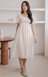 Salem Floral Nursing Dress in Pink