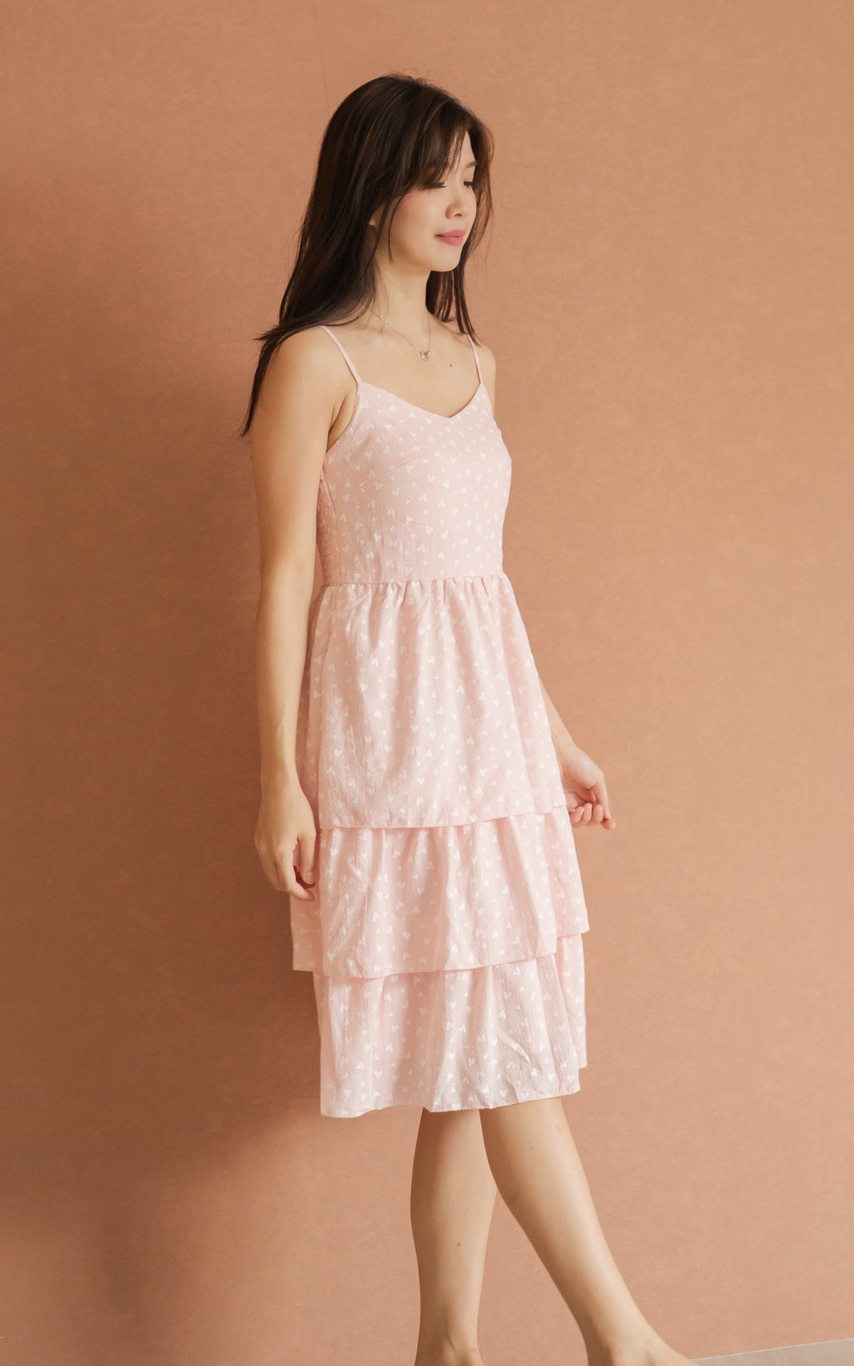 Samara Hearts Padded Nursing Dress