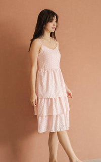 Samara Hearts Padded Nursing Dress