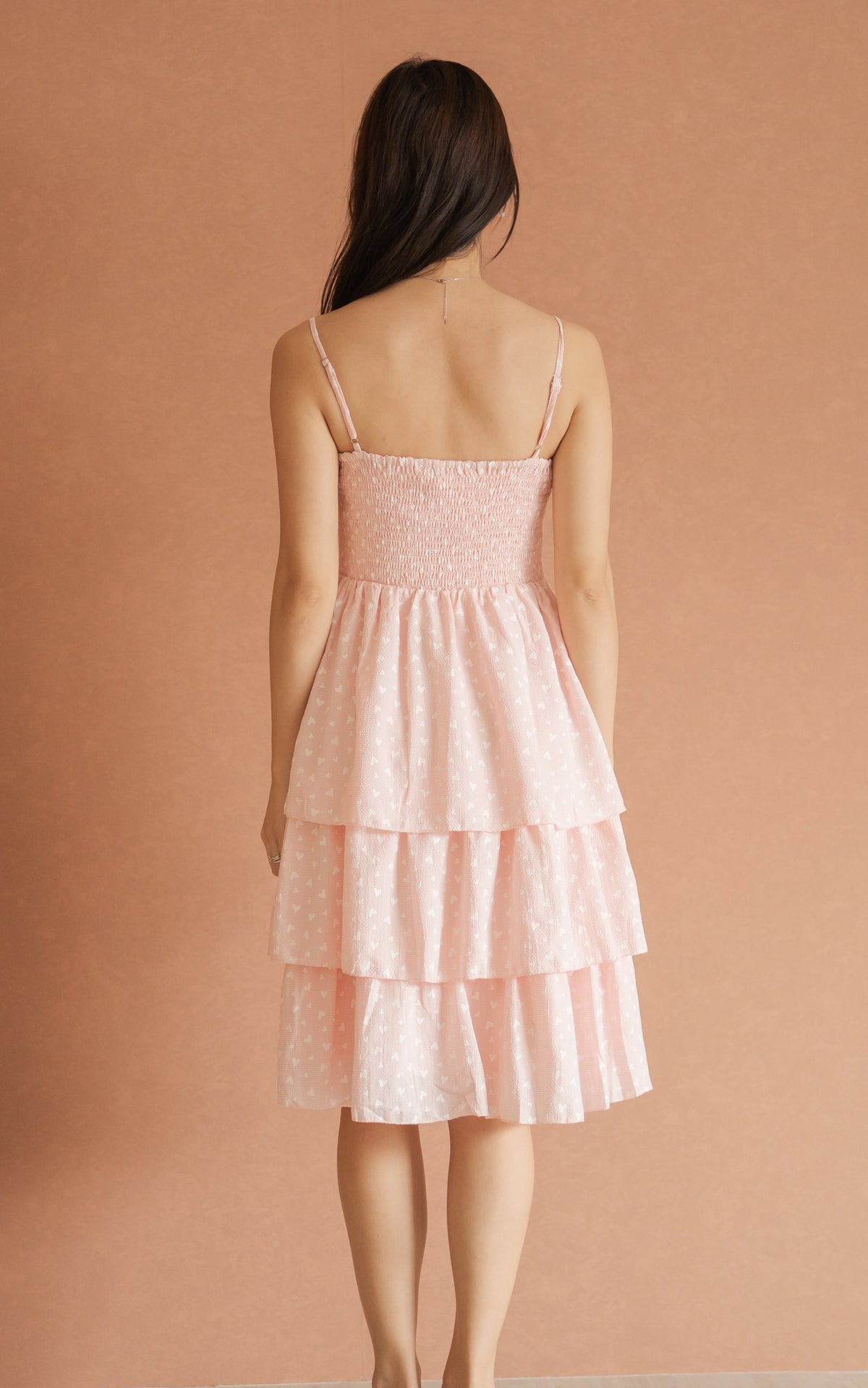 Samara Hearts Padded Nursing Dress