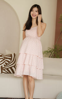 Samara Hearts Padded Nursing Dress