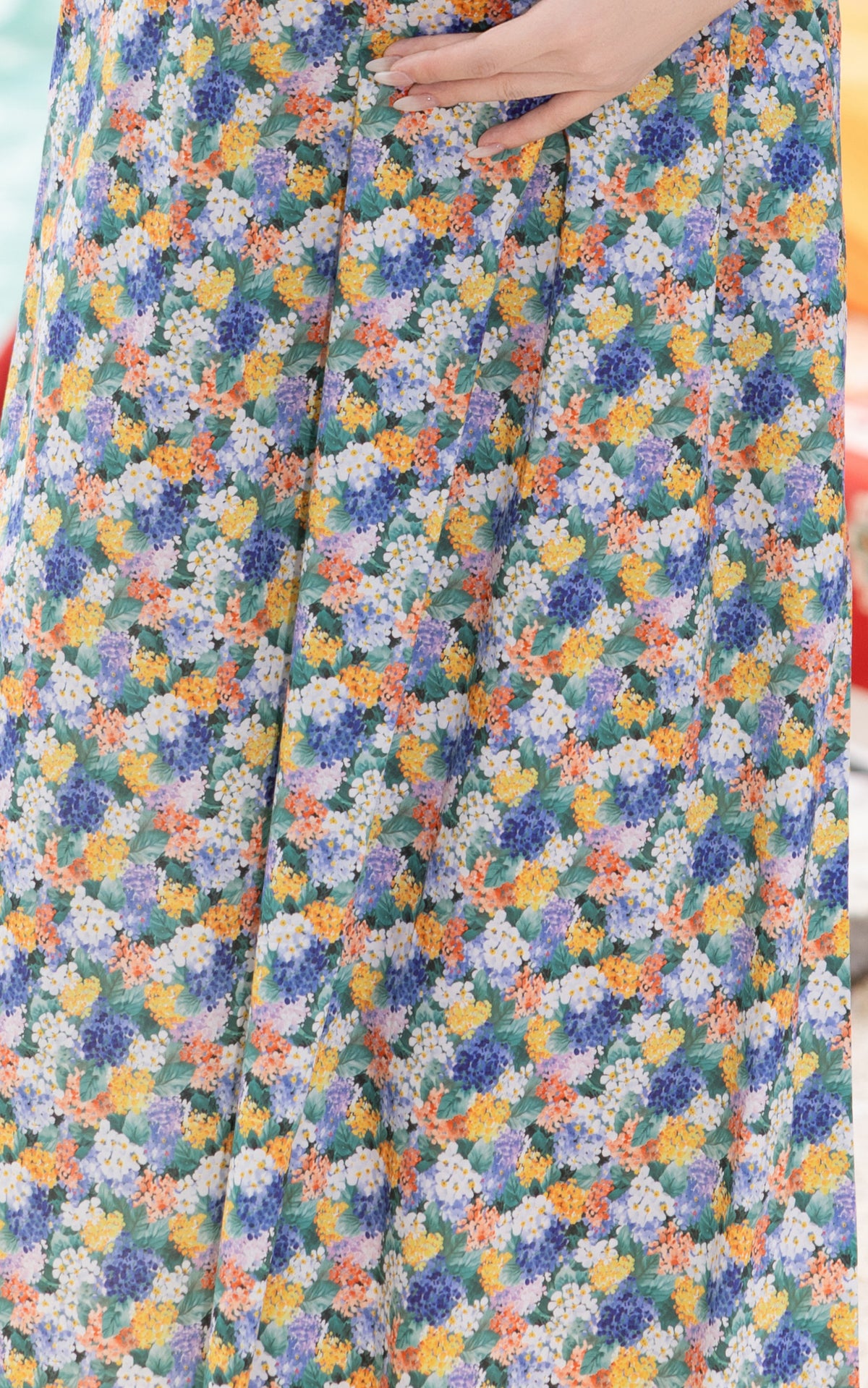 Sylvia Floral Cotton Dress