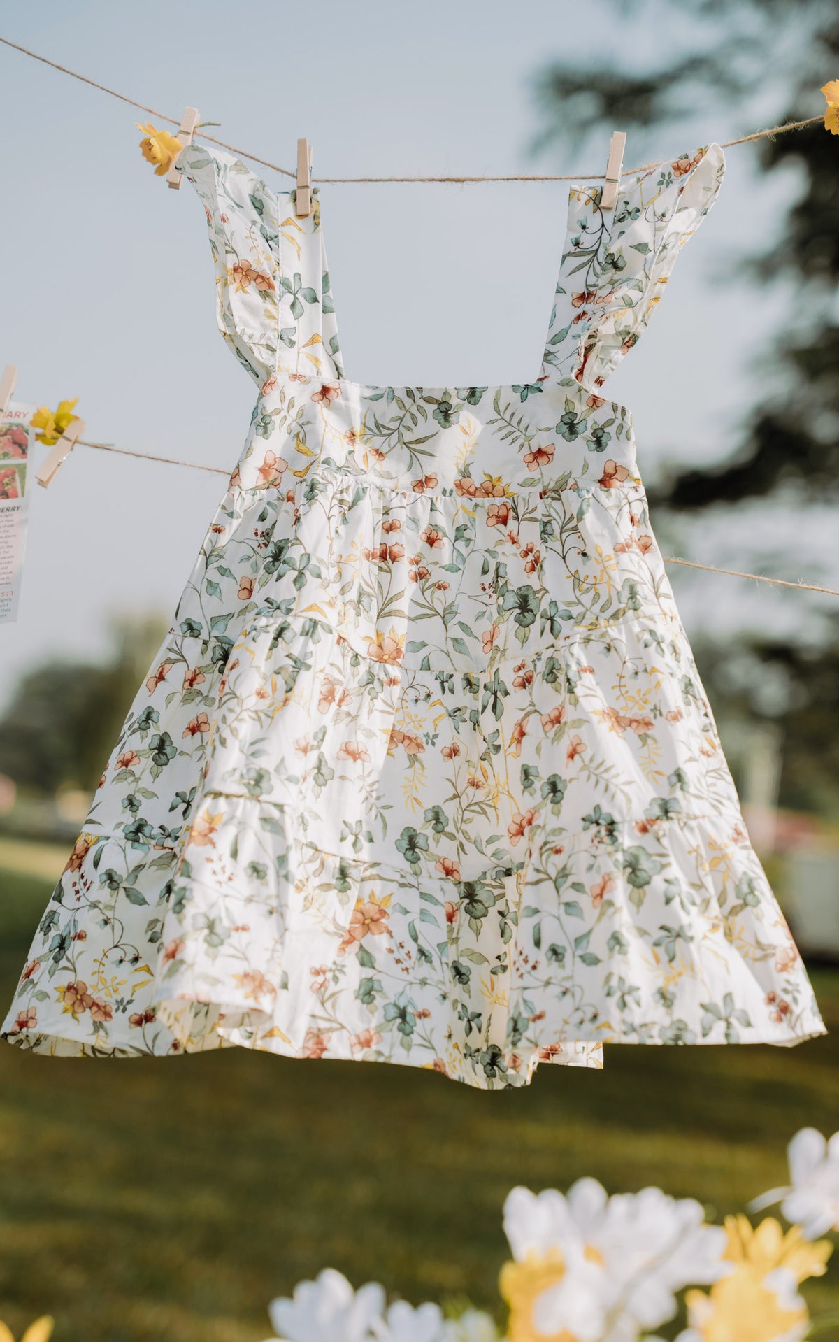 Lily Floral Girl Dress